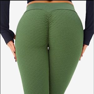 Seamless Flow High Waisted Butt Lifting Crossover Leggings